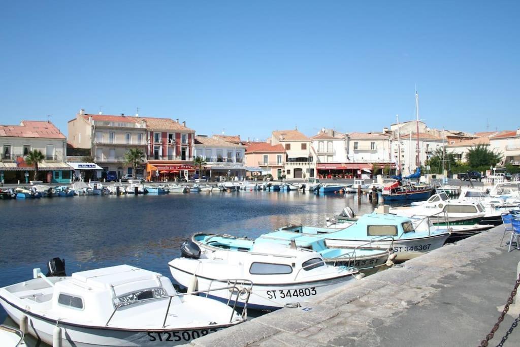Appartement Cosy A 50 M De La Plage Et Du Port Meze Bagian luar foto